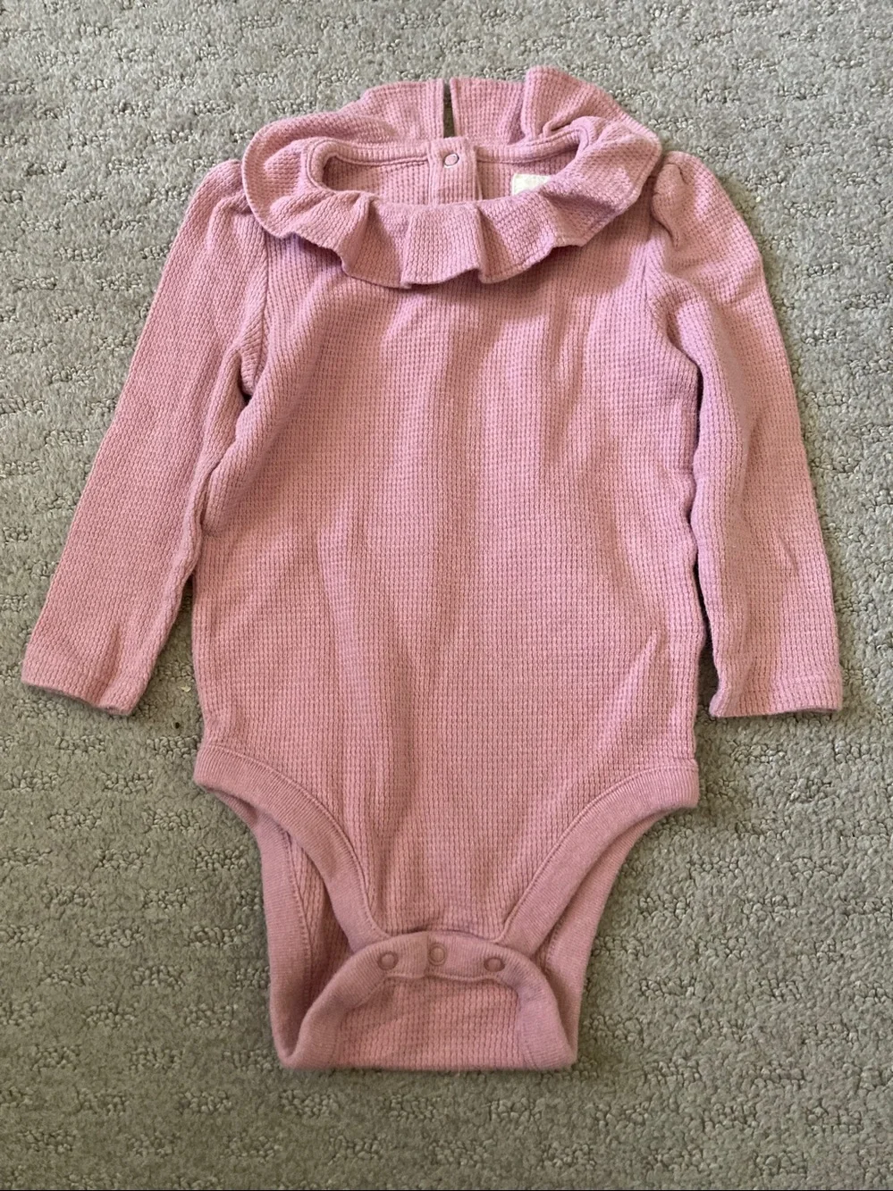 10-pc Bundle assorted cool weather baby girl clothes, ~9-12M.